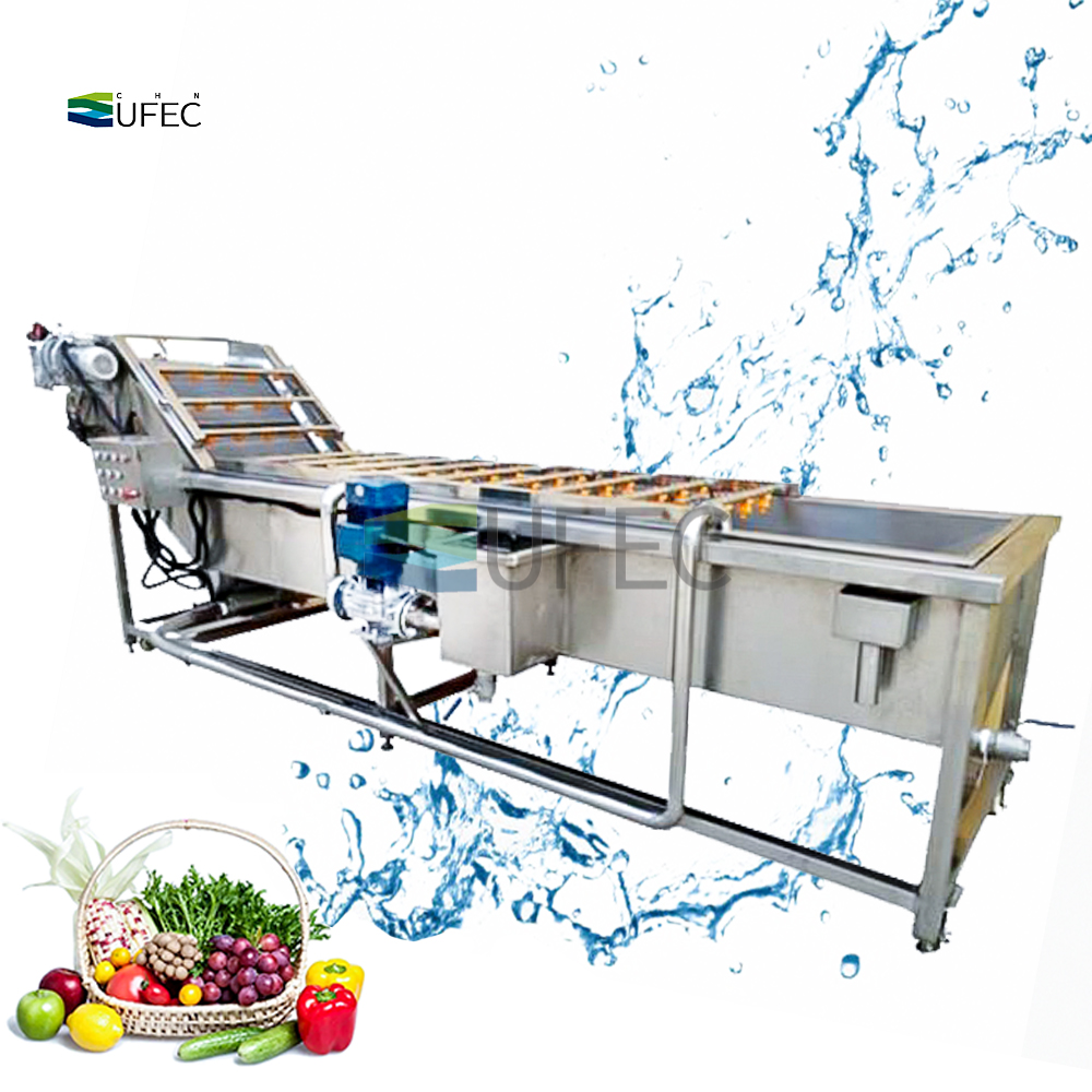 Machine à laver les crevettes/machine de nettoyage de rondelle de fruits et légumes