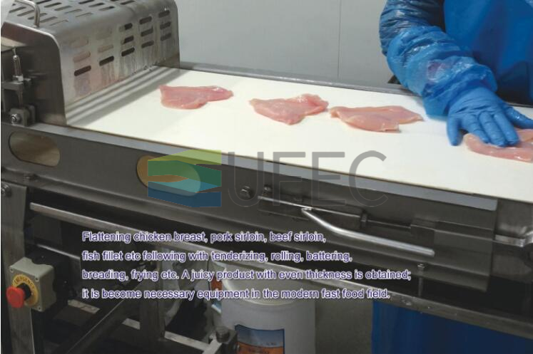 Machine d'aplatissement de la viande/machine d'aplatissement/presse à viande pour viande végétale